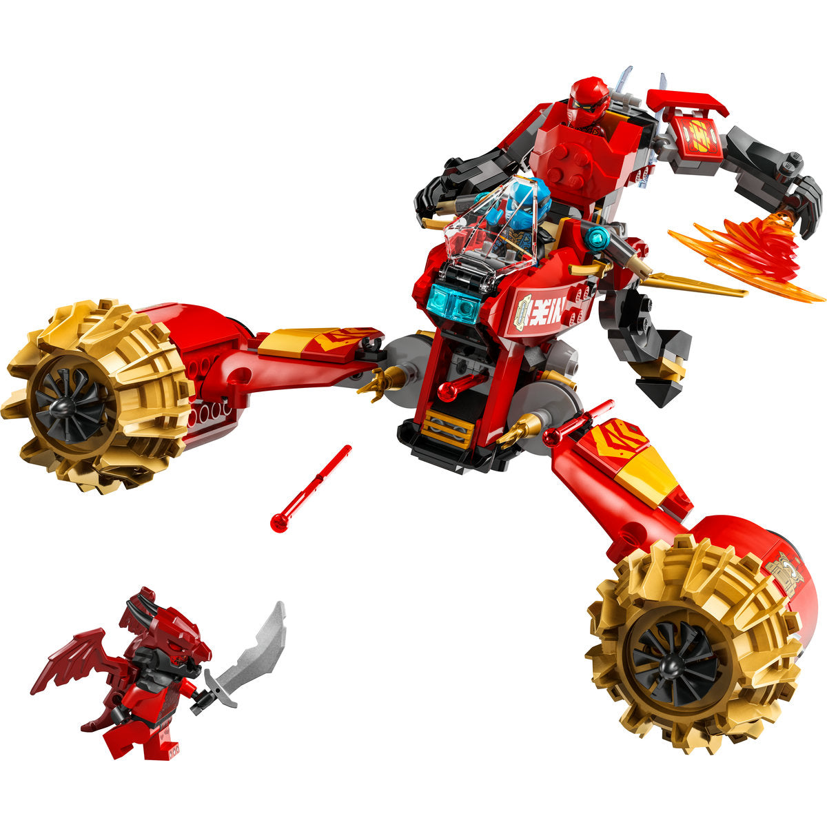 VEHICULUL-ROBOT ZBURATOR AL LUI KAI - LEGO NINJAGO (71830)