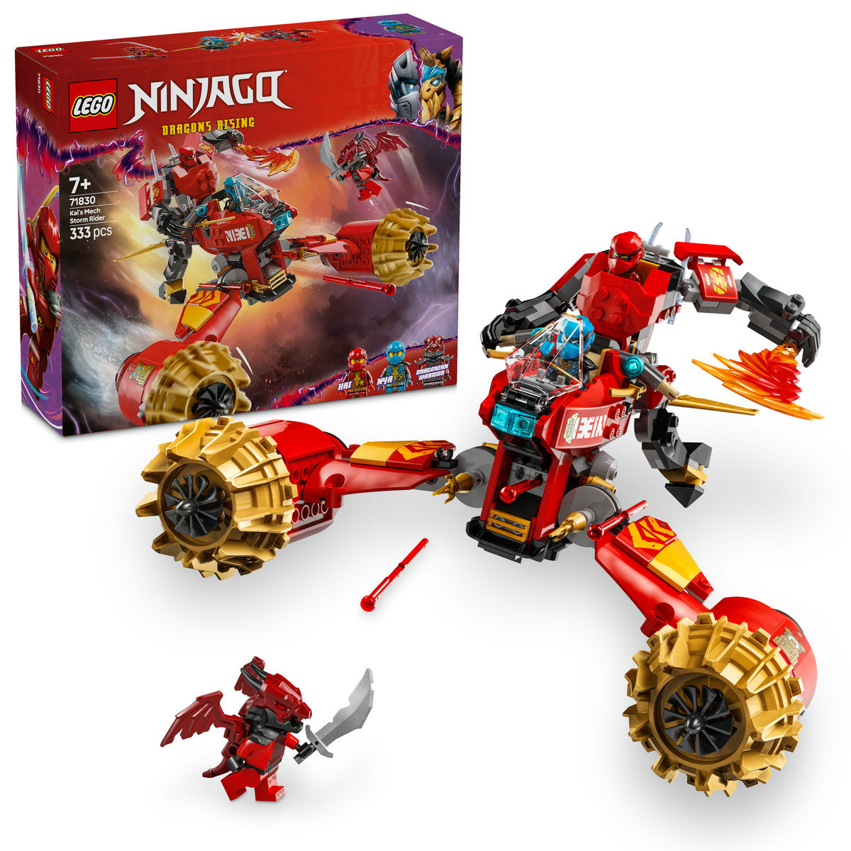 VEHICULUL-ROBOT ZBURATOR AL LUI KAI - LEGO NINJAGO (71830)