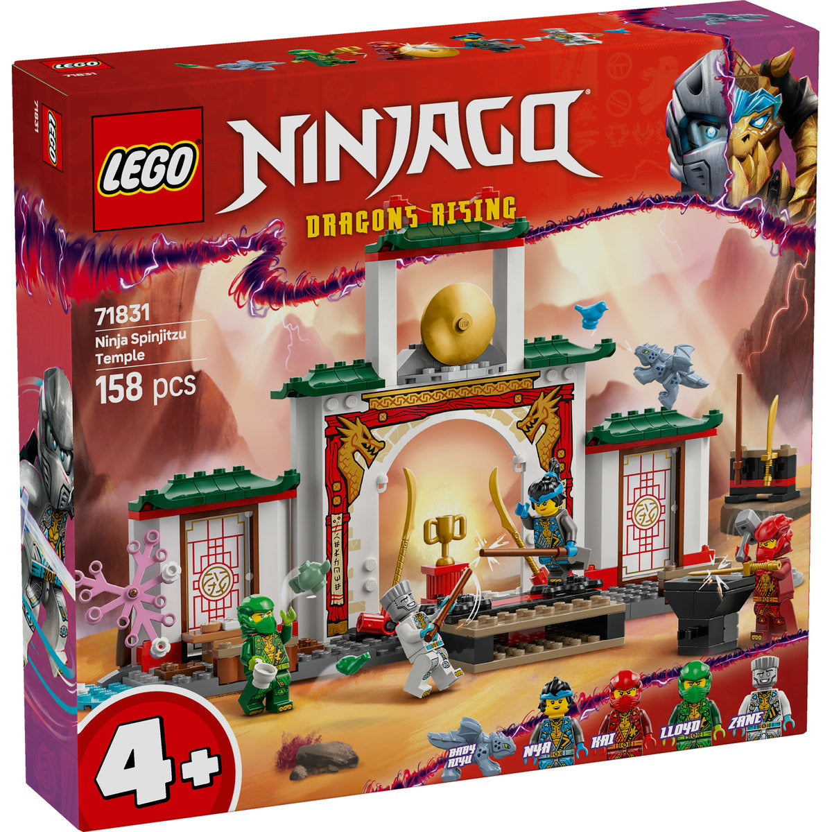 TEMPLUL SPINJITZU AL LUPTATORILOR NINJA - LEGO NINJAGO (71831)