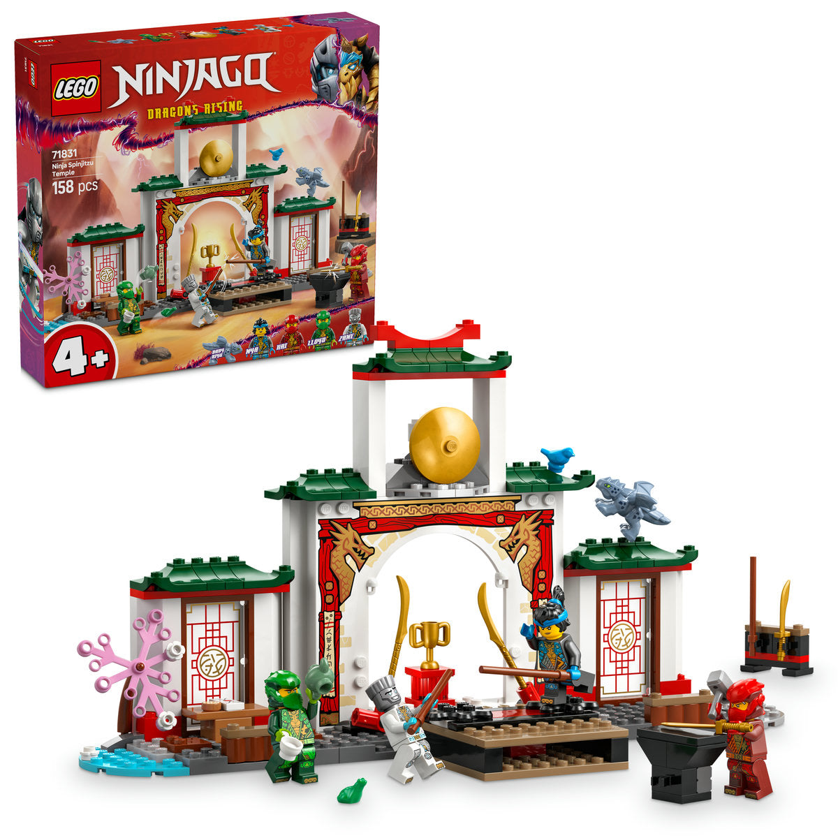 TEMPLUL SPINJITZU AL LUPTATORILOR NINJA - LEGO NINJAGO (71831)