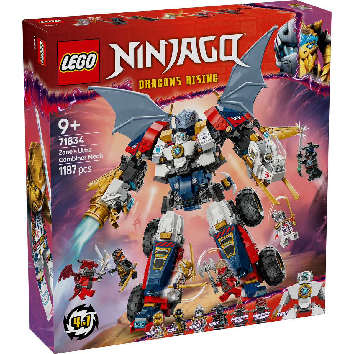 ULTRAROBOTUL COMBINAT AL LUI ZANE - LEGO NINJAGO (71834)