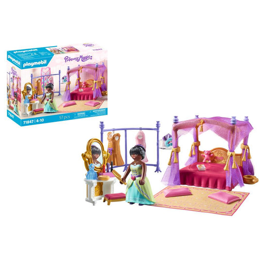 DORMITORUL PRINTESEI CU DRESSING - PLAYMOBIL PRINCESS MAGIC  (PM71847)