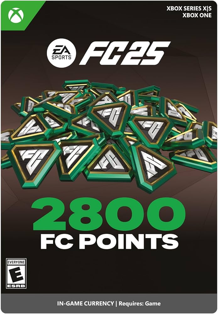 EA SPORTS FC 25 - 2800 ULTIMATE TEAM POINTS (XBOX ONE / XBOX SERIES X|S) - XBOX LIVE - MULTILANGUAGE - WORLDWIDE