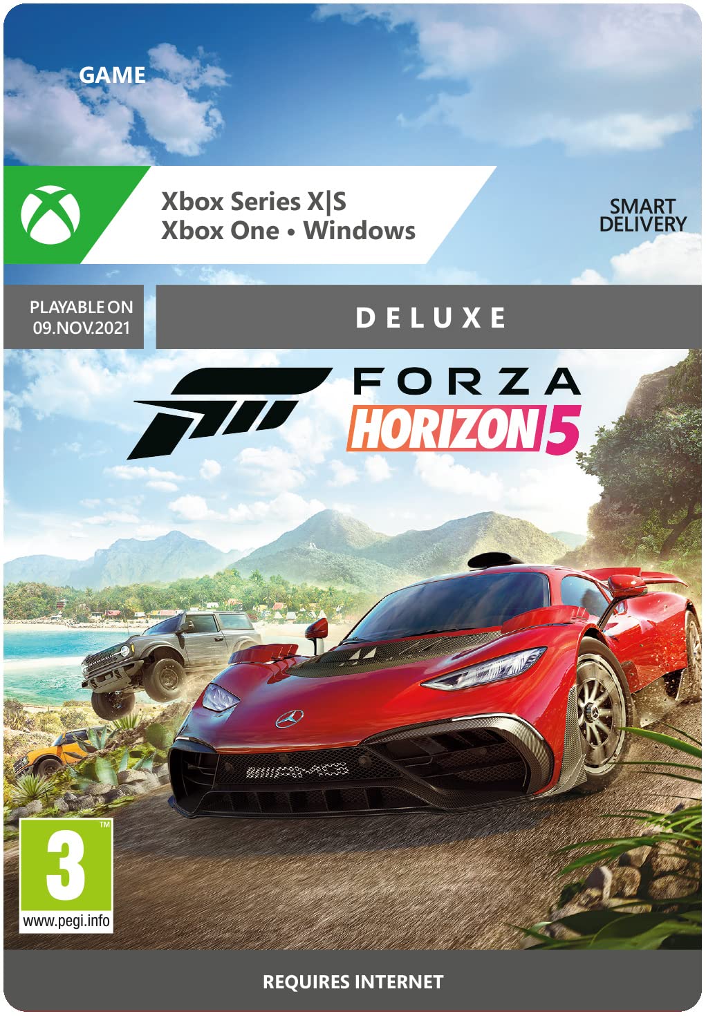 FORZA HORIZON 5: DELUXE EDITION (XBOX / PC) - XBOX LIVE - MULTILANGUAGE - WORLDWIDE