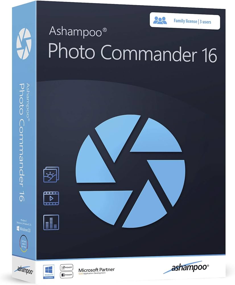 ASHAMPOO PHOTO COMMANDER 16 (3 DEVICES, LIFETIME) - PC - OFFICIAL WEBSITE - MULTILANGUAGE - WORLDWIDE