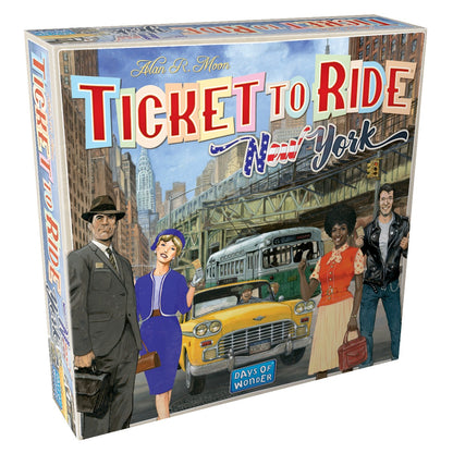 JOC DE SOCIETATE TICKET TO RIDE NEW YORK, LIMBA ENGLEZA - DAYS OF WONDER (720060)