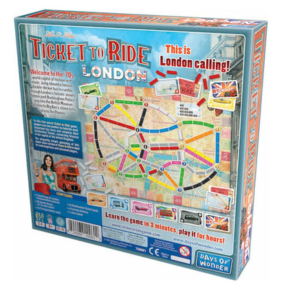 JOC DE SOCIETATE TICKET TO RIDE LONDRA, LIMBA ENGLEZA - DAYS OF WONDER (720061)