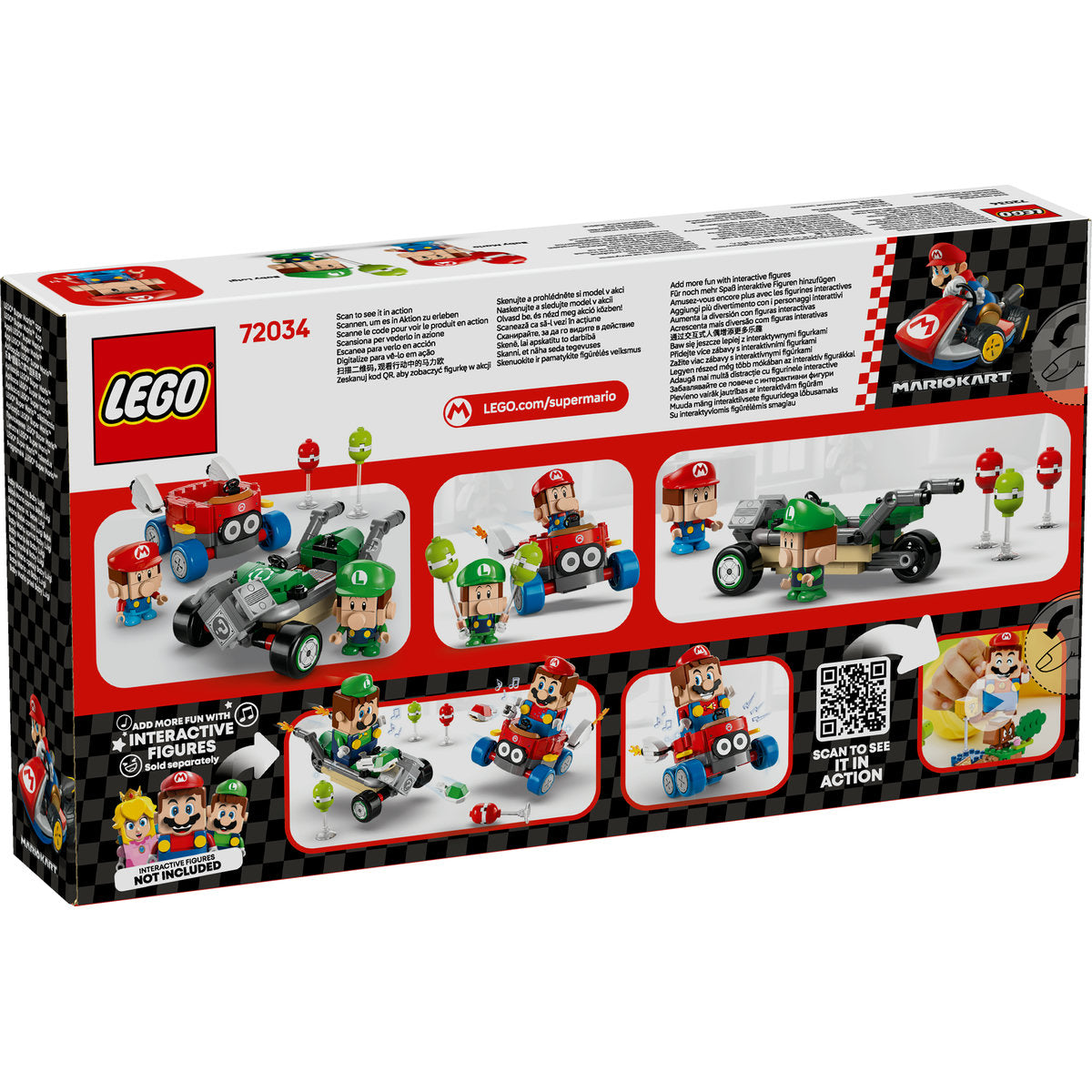 MARIO KART™ – BABY MARIO SI BABY LUIGI - LEGO SUPER MARIO (72034)