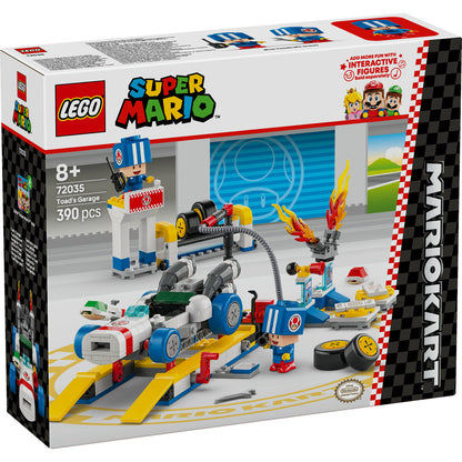 MARIO KART™ – GARAJUL LUI TOAD - LEGO SUPER MARIO (72035)