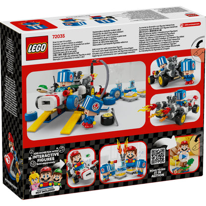 MARIO KART™ – GARAJUL LUI TOAD - LEGO SUPER MARIO (72035)