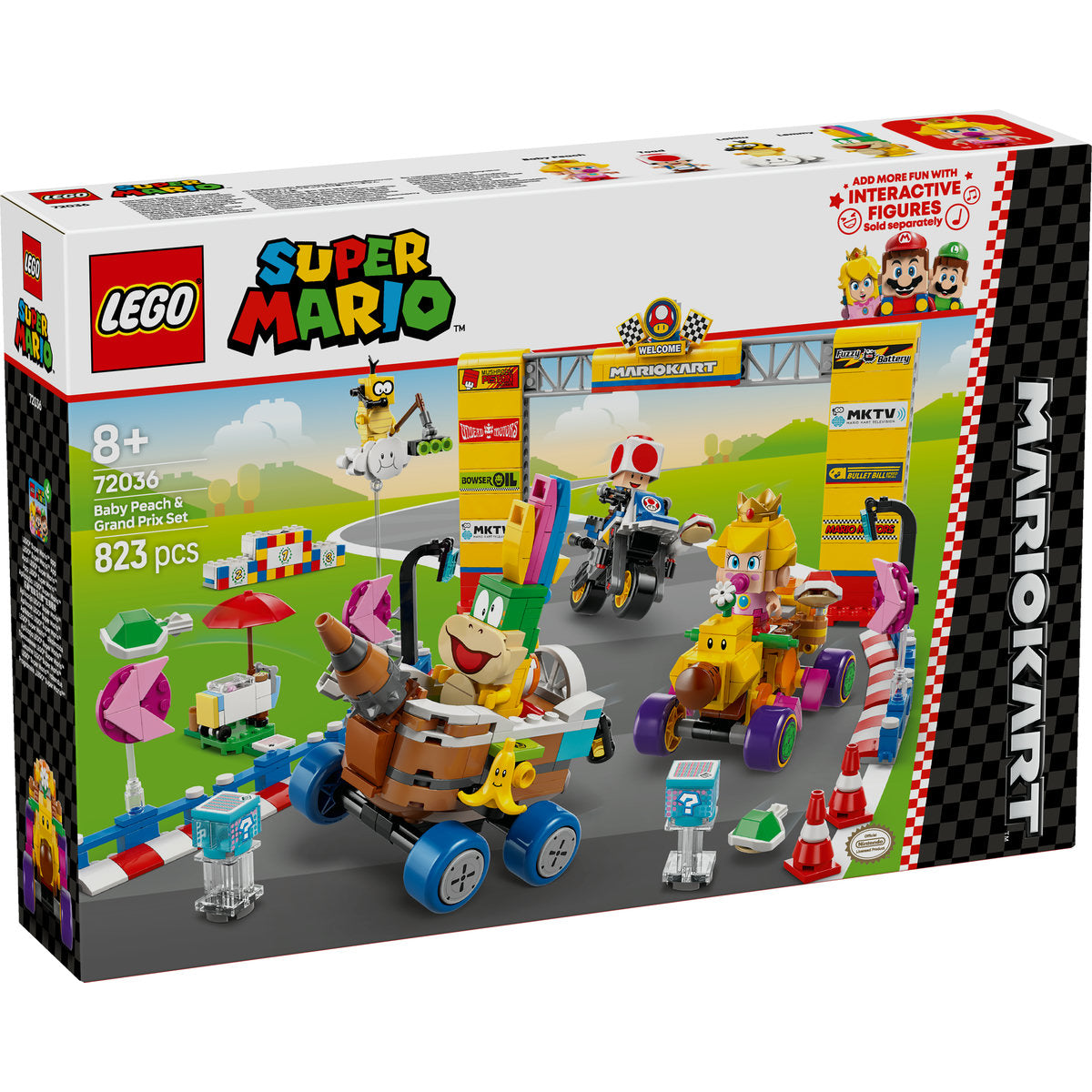 MARIO KART™ – SET BABY PEACH SI GRAND PRIX - LEGO SUPER MARIO (72036)