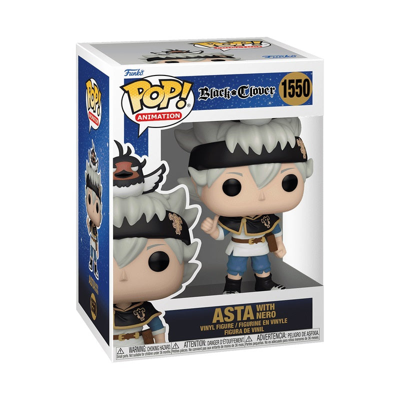 FUNKO POP ANIMATION: BLACK CLOVER- ASTA W/NERO - FUNKO (72115)