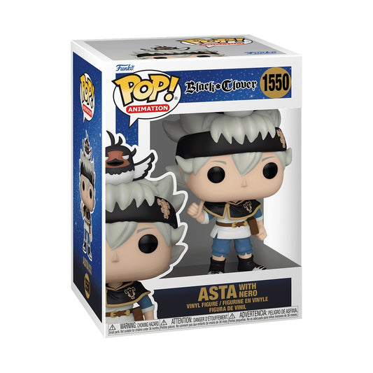 FUNKO POP ANIMATION: BLACK CLOVER- ASTA W/NERO - FUNKO (72115)