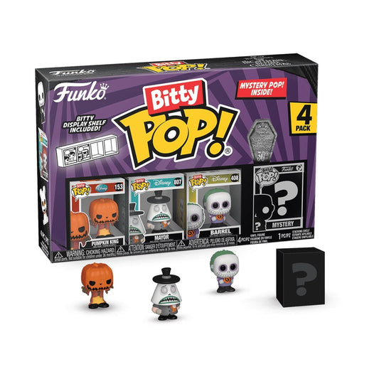 FUNKO BITTY POP: TNBC- PUMPKIN JACK 4PK - FUNKO (73020)