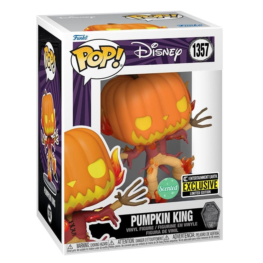 FUNKO POP DISNEY: TNBC 30TH- PUMPKIN KING(SC) - FUNKO (73597)