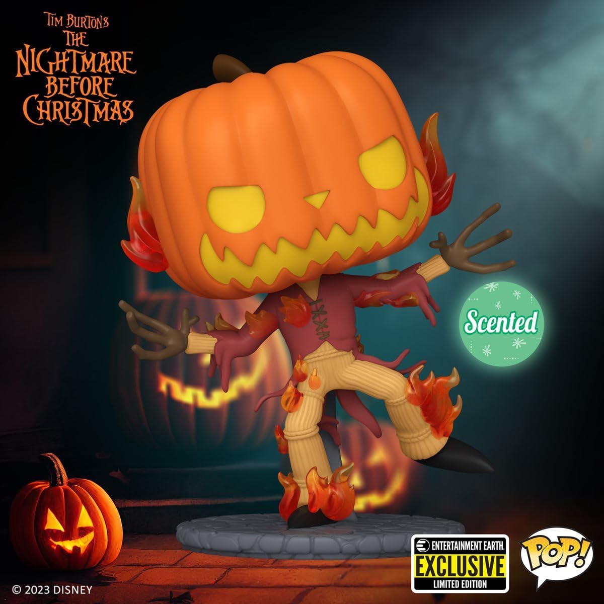 FUNKO POP DISNEY: TNBC 30TH- PUMPKIN KING(SC) - FUNKO (73597)