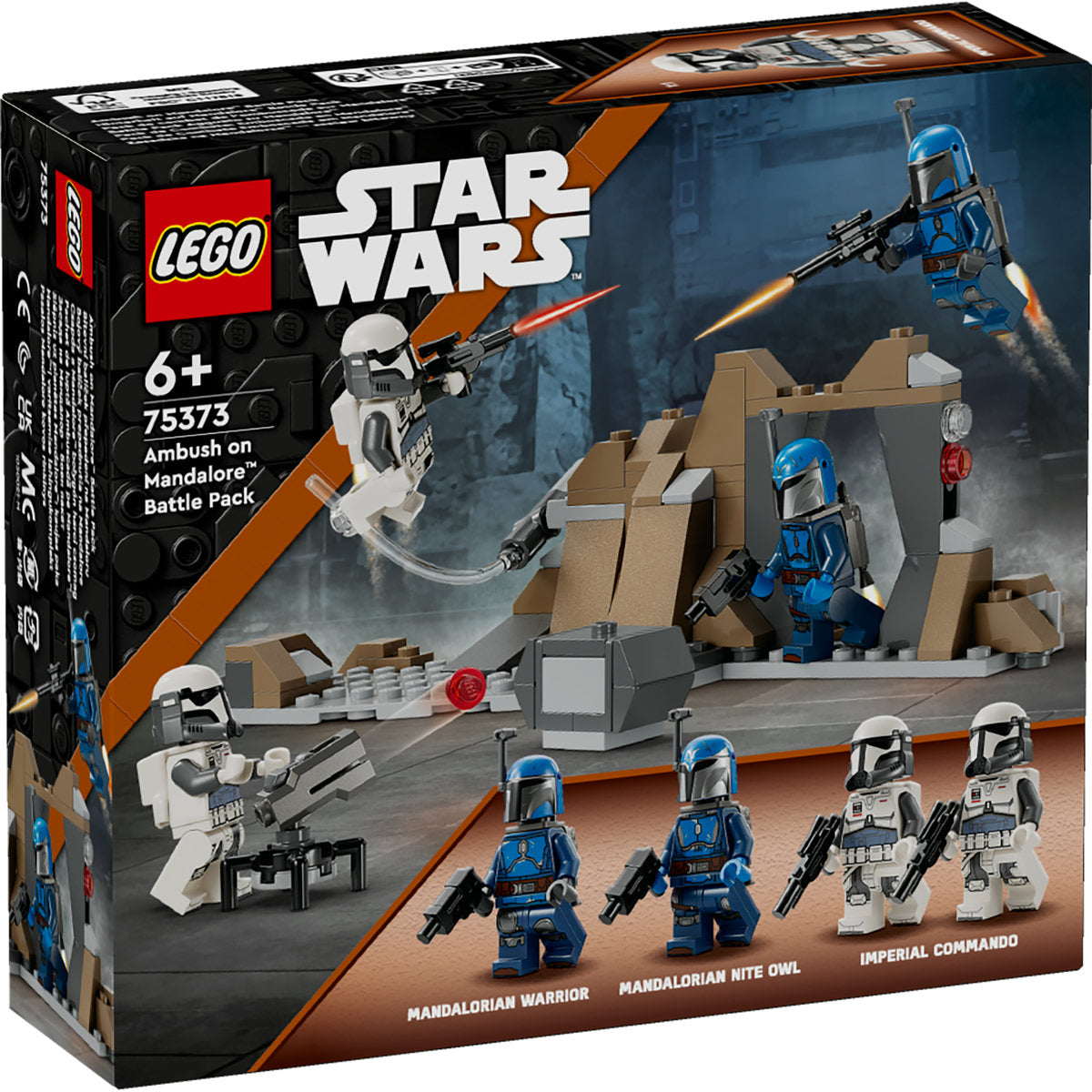 PACHET DE LUPTA AMBUSCADA PE MANDALORE™ - LEGO STAR WARS (75373)