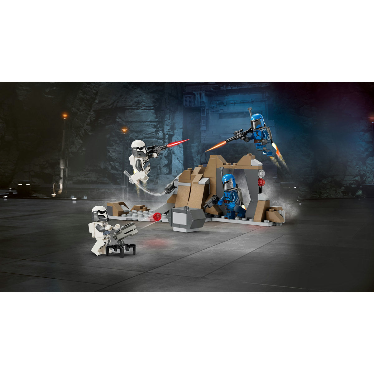 PACHET DE LUPTA AMBUSCADA PE MANDALORE™ - LEGO STAR WARS (75373)