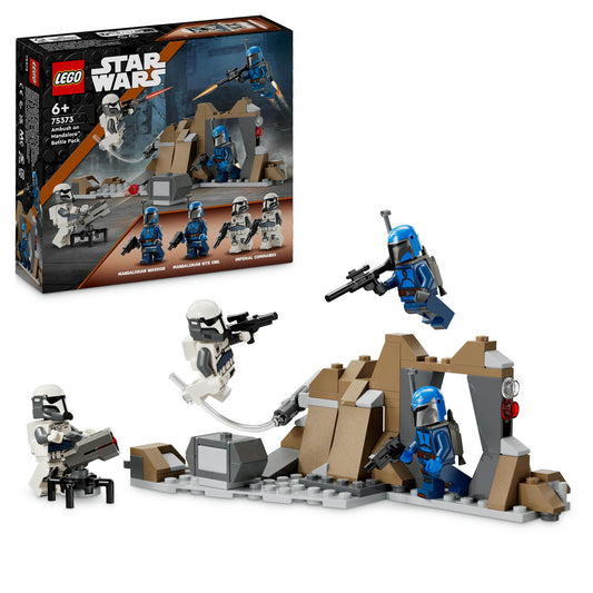 PACHET DE LUPTA AMBUSCADA PE MANDALORE™ - LEGO STAR WARS (75373)