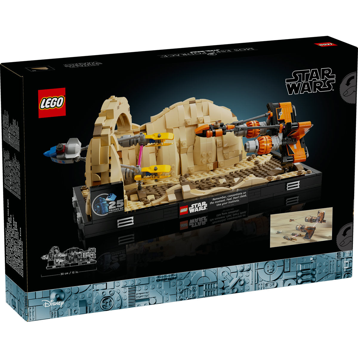 DIORAMA CURSA DIN MOS ESPA - LEGO STAR WARS (75380)