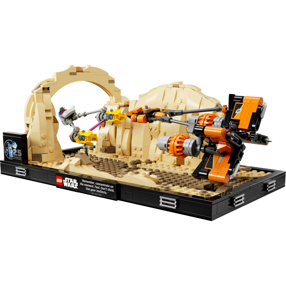 DIORAMA CURSA DIN MOS ESPA - LEGO STAR WARS (75380)