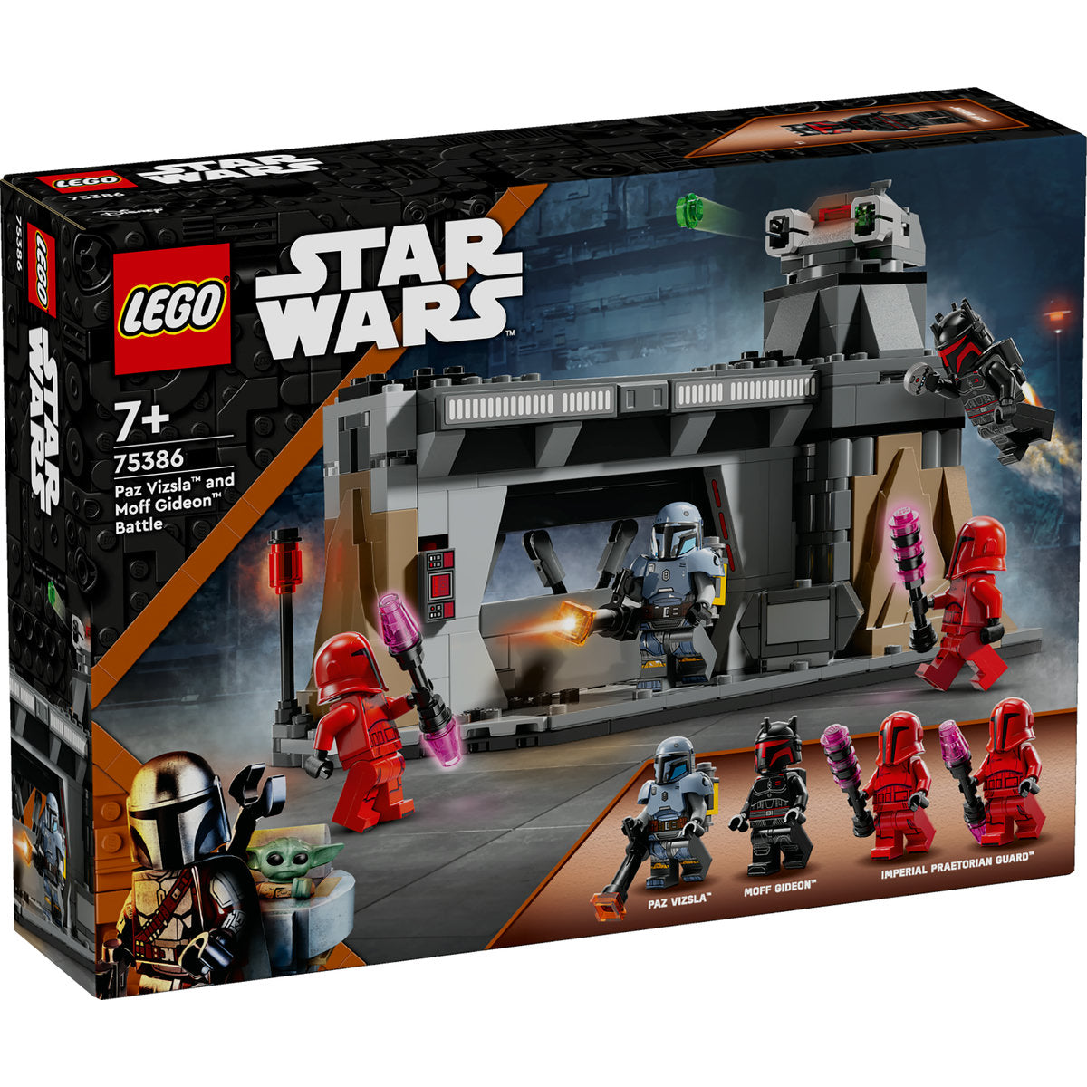 LUPTA DINTRE PAZ VIZSLA™ SI MOFF GIDEON™ - LEGO STAR WARS (75386)