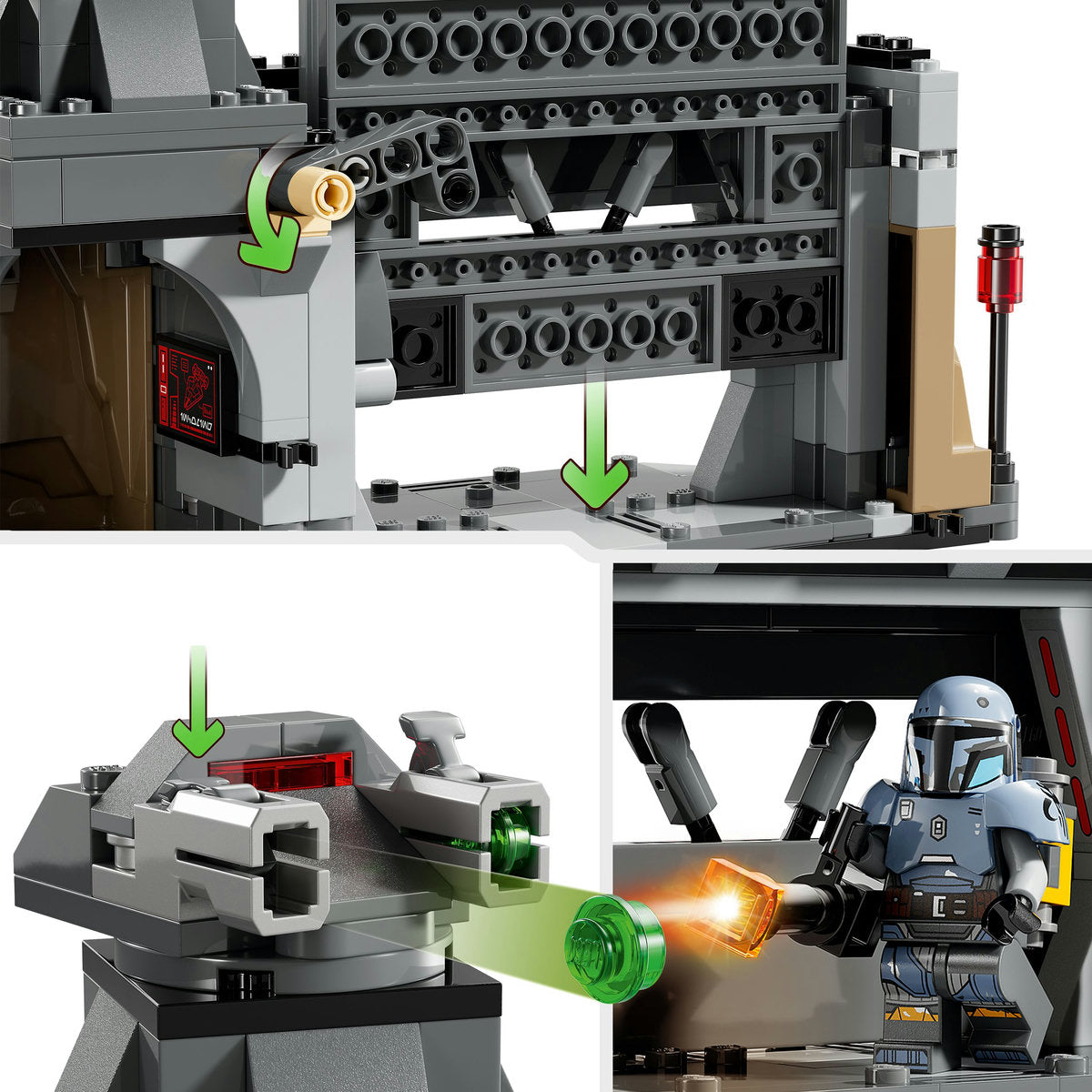 LUPTA DINTRE PAZ VIZSLA™ SI MOFF GIDEON™ - LEGO STAR WARS (75386)