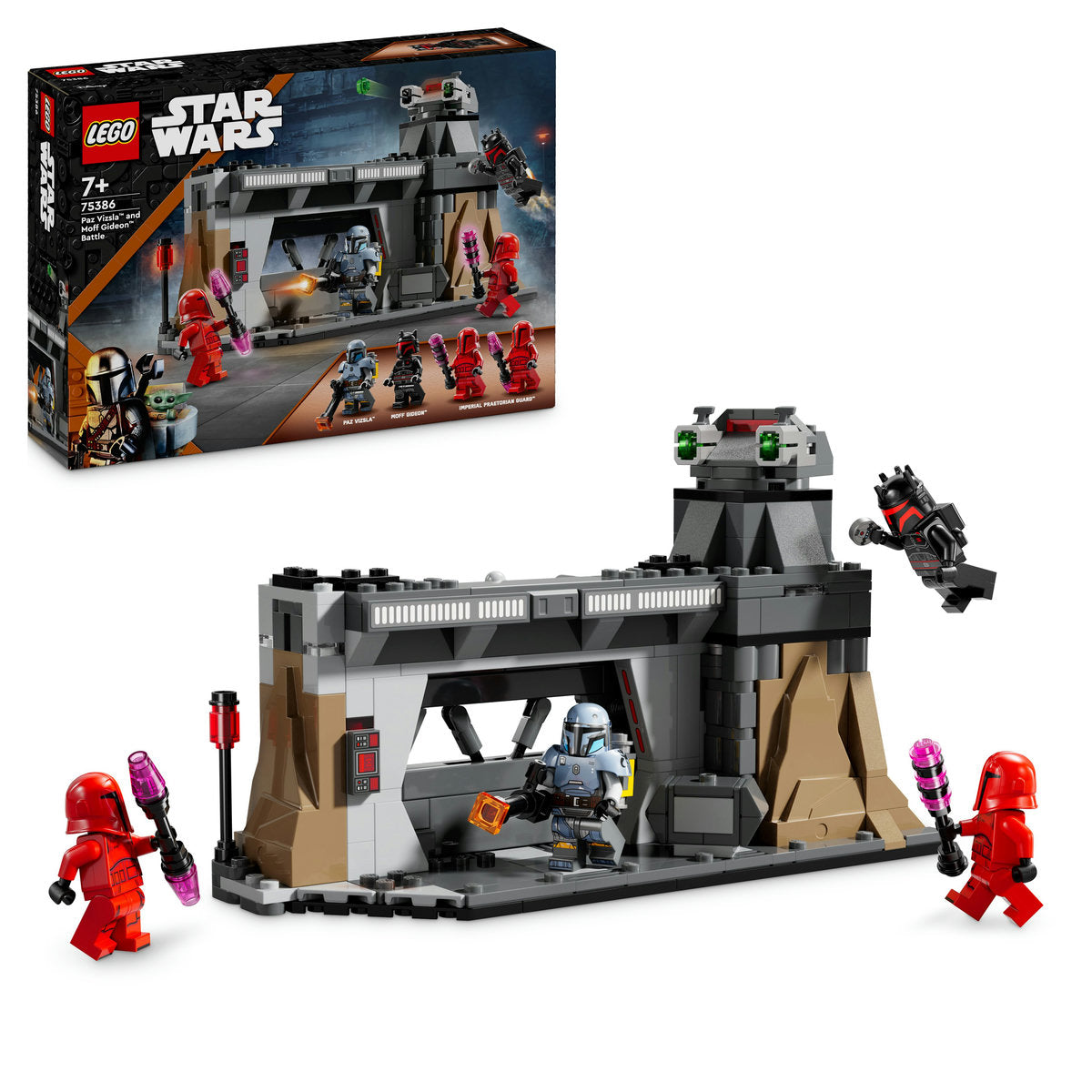 LUPTA DINTRE PAZ VIZSLA™ SI MOFF GIDEON™ - LEGO STAR WARS (75386)