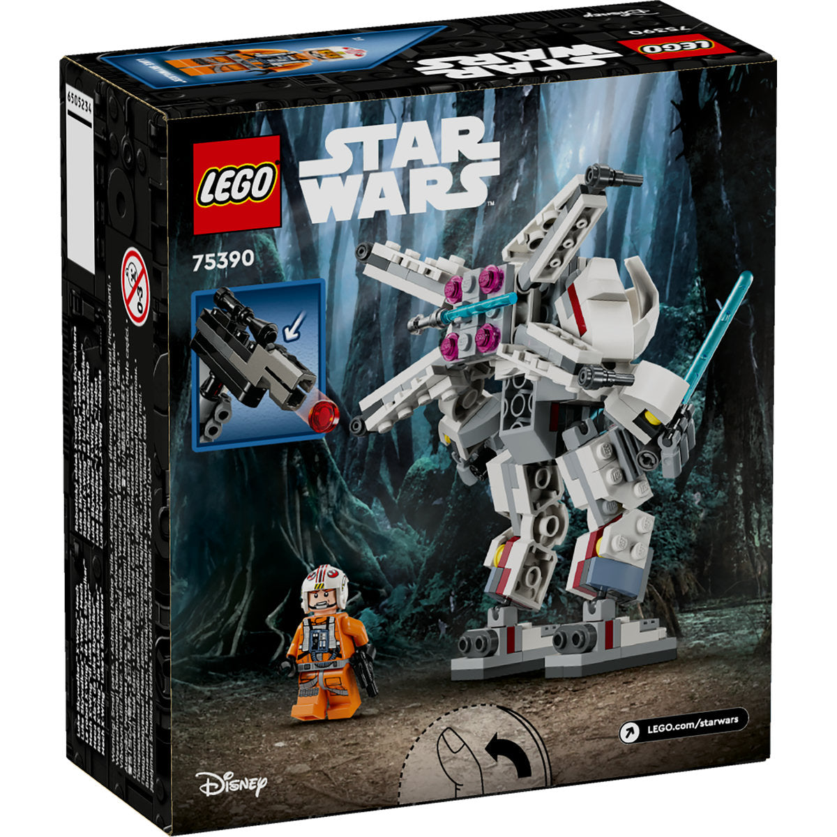 ROBOTUL X-WING™ AL LUI LUKE SKYWALKER™ - LEGO STAR WARS (75390)