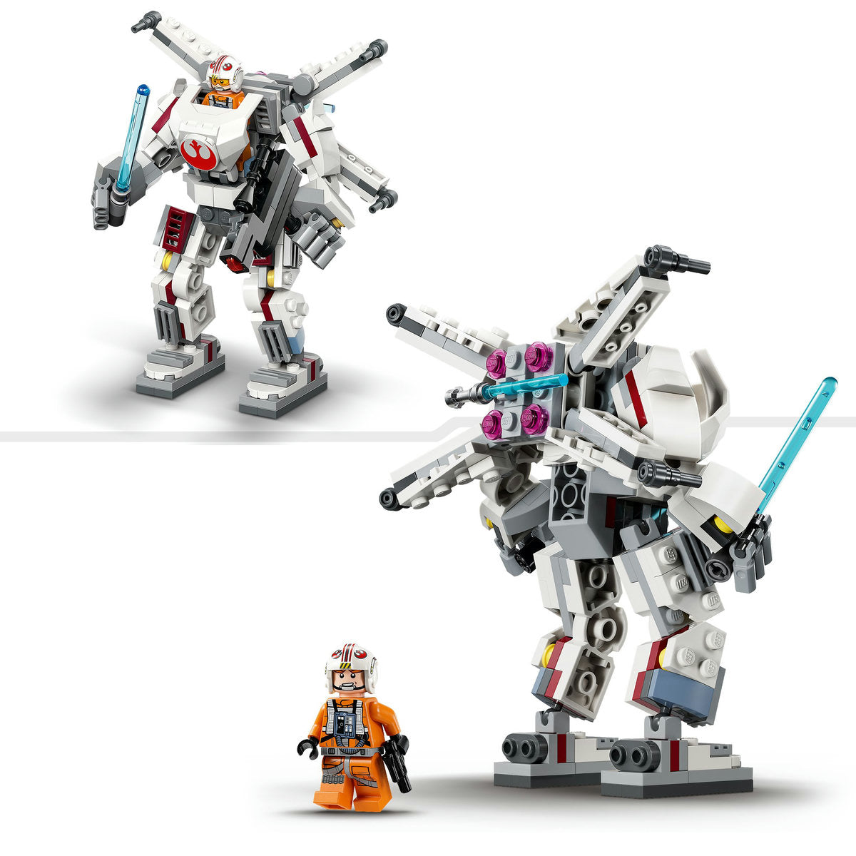 ROBOTUL X-WING™ AL LUI LUKE SKYWALKER™ - LEGO STAR WARS (75390)