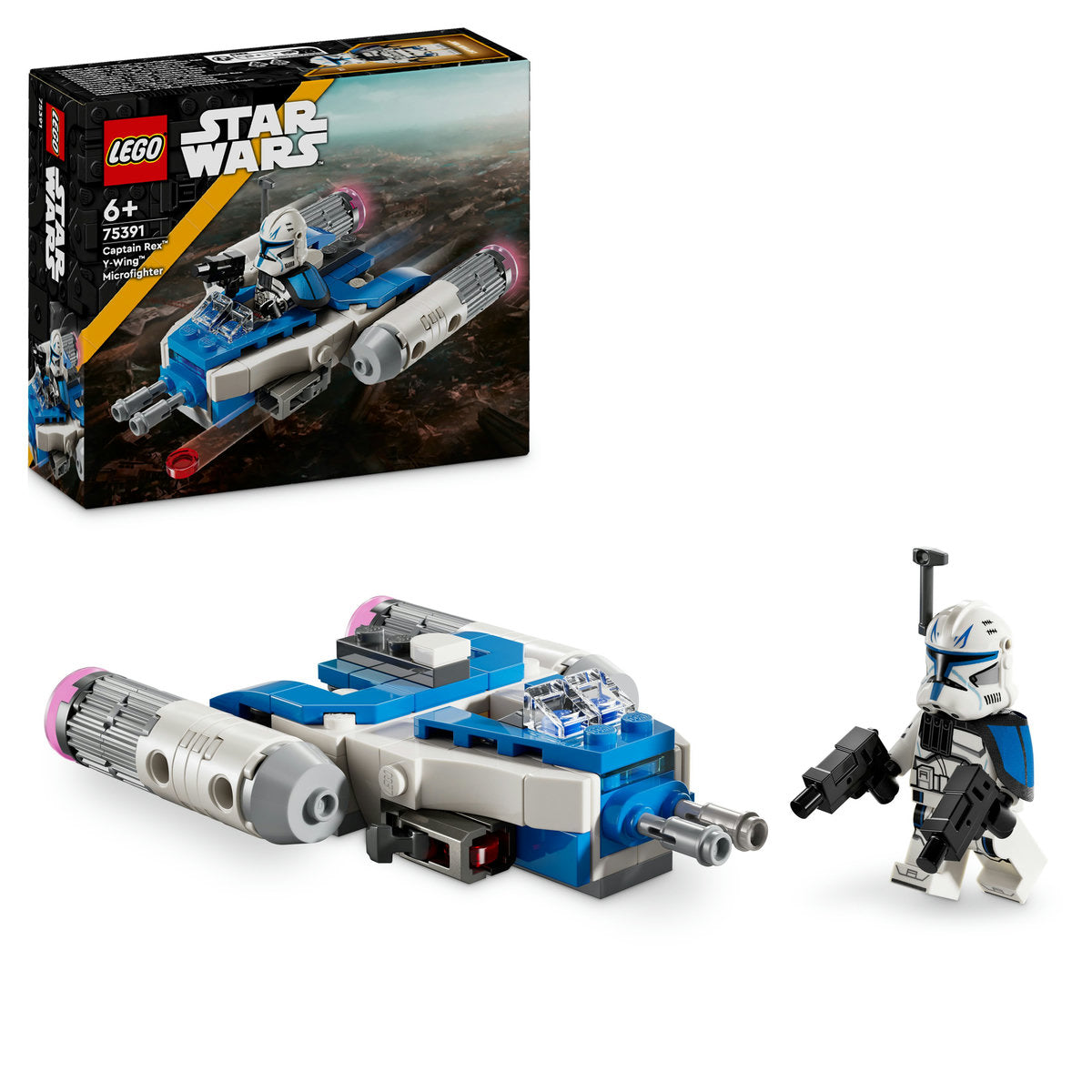 MICRONAVA DE LUPTA Y-WING™ A CAPITANULUI REX - LEGO STAR WARS (75391)