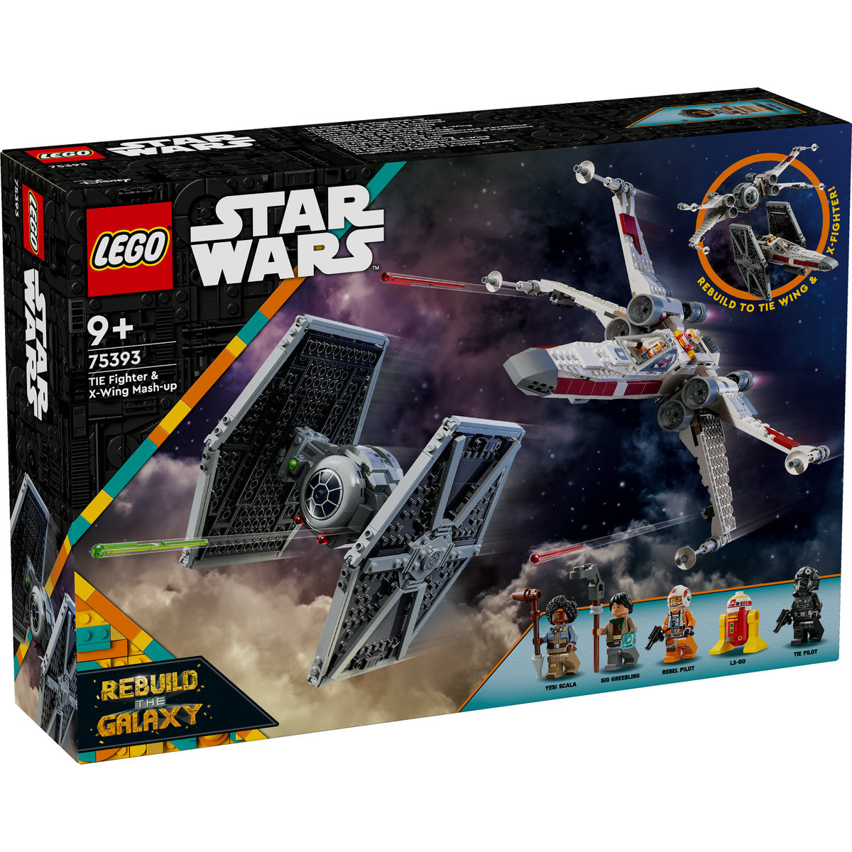 HIBRID TIE FIGHTER SI X-WING - LEGO STAR WARS (75393)