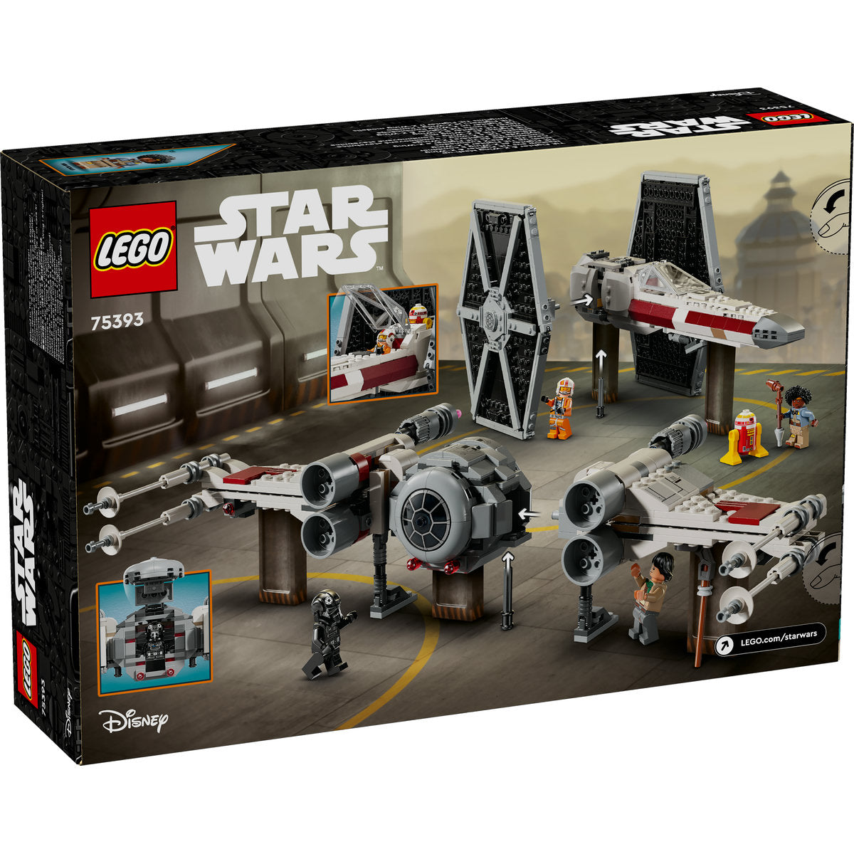 HIBRID TIE FIGHTER SI X-WING - LEGO STAR WARS (75393)