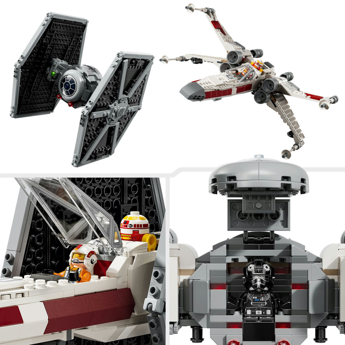 HIBRID TIE FIGHTER SI X-WING - LEGO STAR WARS (75393)