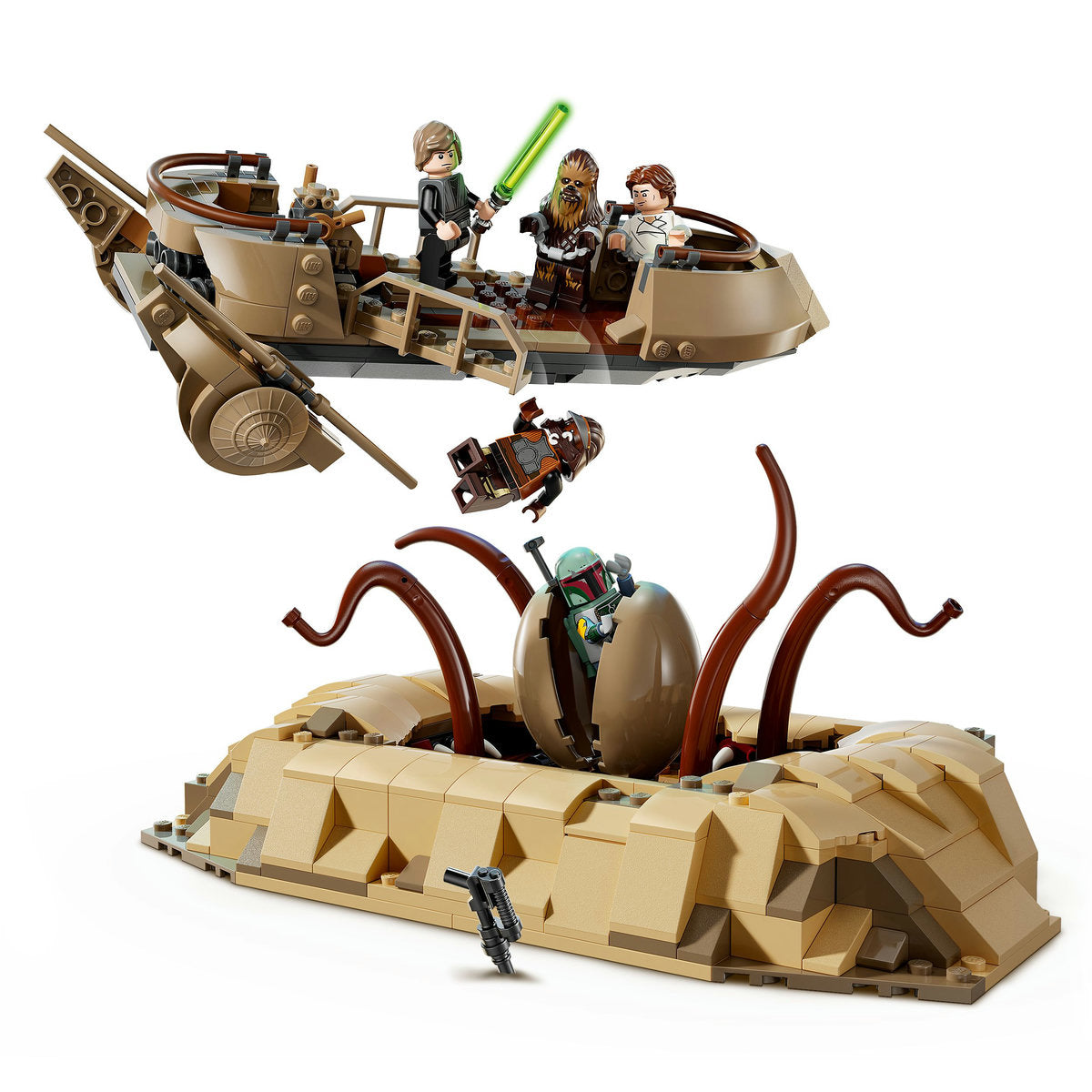 SCHIF DE DESERT SI GROAPA LUI SARLACC - LEGO STAR WARS (75396)