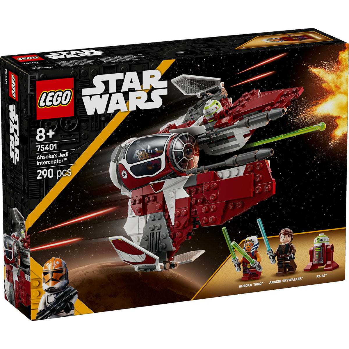 NAVA INTERCEPTOR™ JEDI A LUI AHSOKA - LEGO STAR WARS (75401)