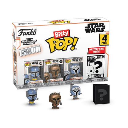 FUNKO BITTY POP: MANDALORIAN- HEAVY MANDALORIAN 4PK - FUNKO (75451)