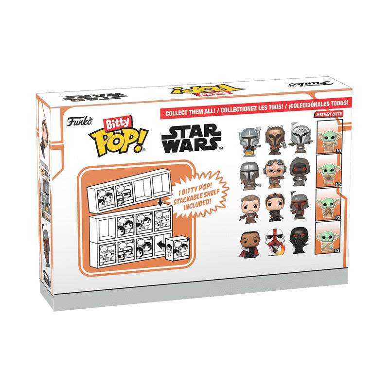 FUNKO BITTY POP: MANDALORIAN- HEAVY MANDALORIAN 4PK - FUNKO (75451)