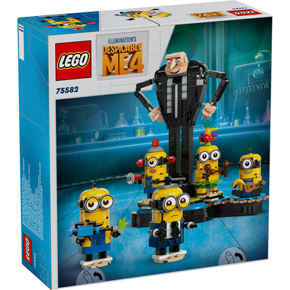 GRU SI MINIONII DIN CARAMIZI - LEGO MINIONS (75582)