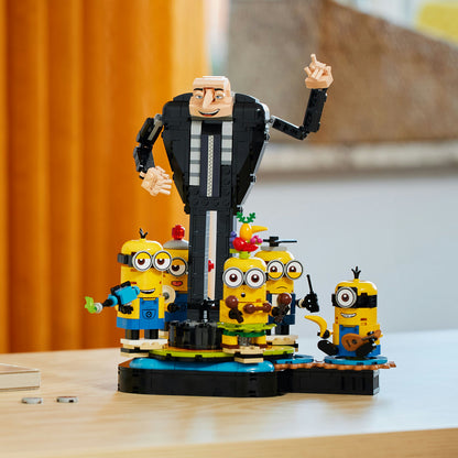 GRU SI MINIONII DIN CARAMIZI - LEGO MINIONS (75582)