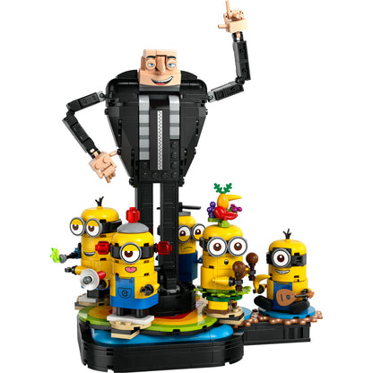 GRU SI MINIONII DIN CARAMIZI - LEGO MINIONS (75582)