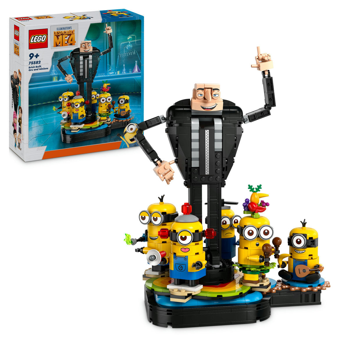 GRU SI MINIONII DIN CARAMIZI - LEGO MINIONS (75582)