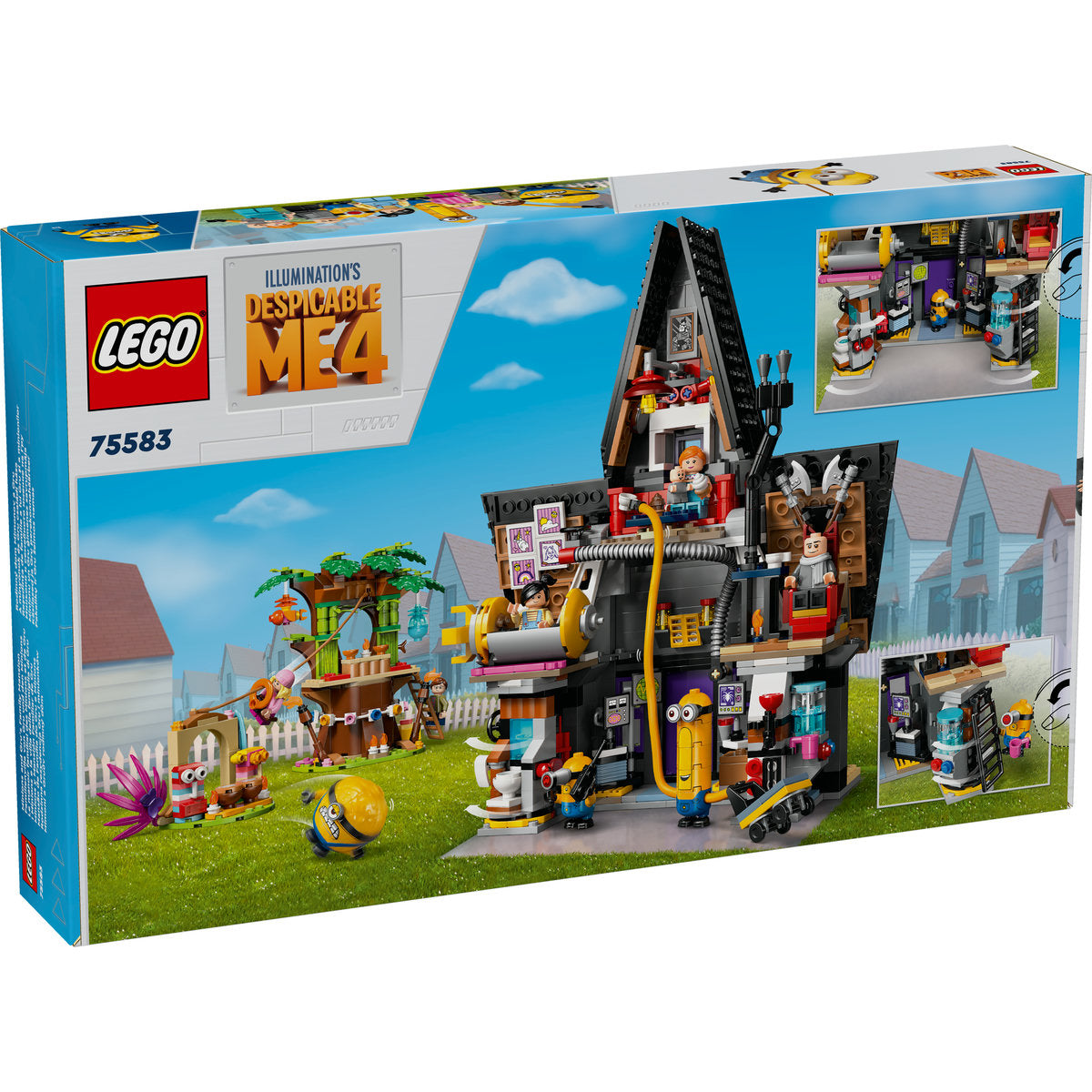 RESEDINTA DE FAMILIE A LUI GRU SI A MINIONILOR - LEGO MINIONS (75583)