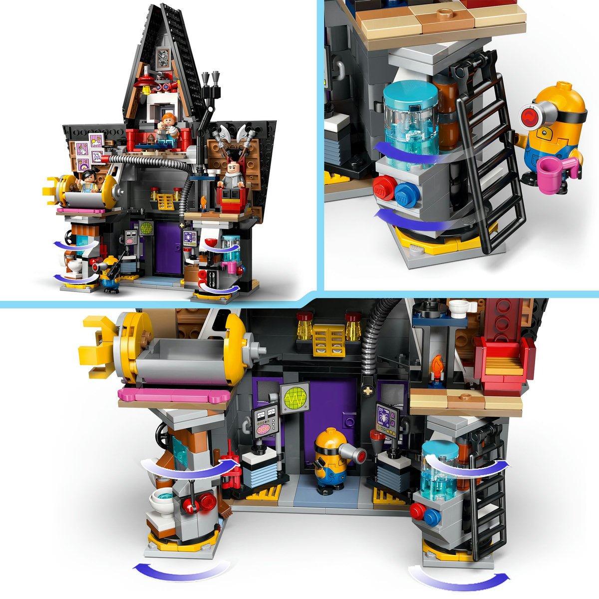 RESEDINTA DE FAMILIE A LUI GRU SI A MINIONILOR - LEGO MINIONS (75583)