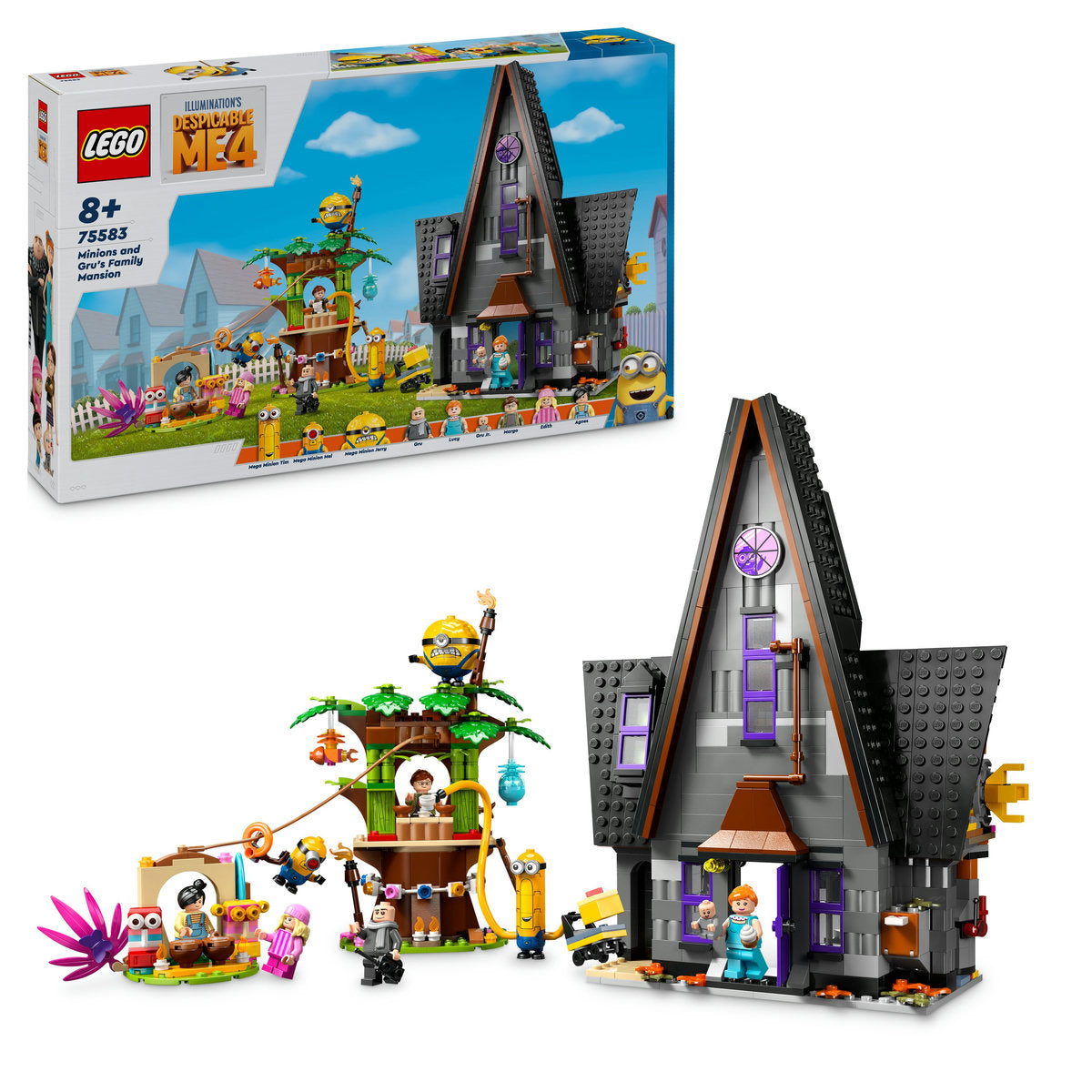 RESEDINTA DE FAMILIE A LUI GRU SI A MINIONILOR - LEGO MINIONS (75583)