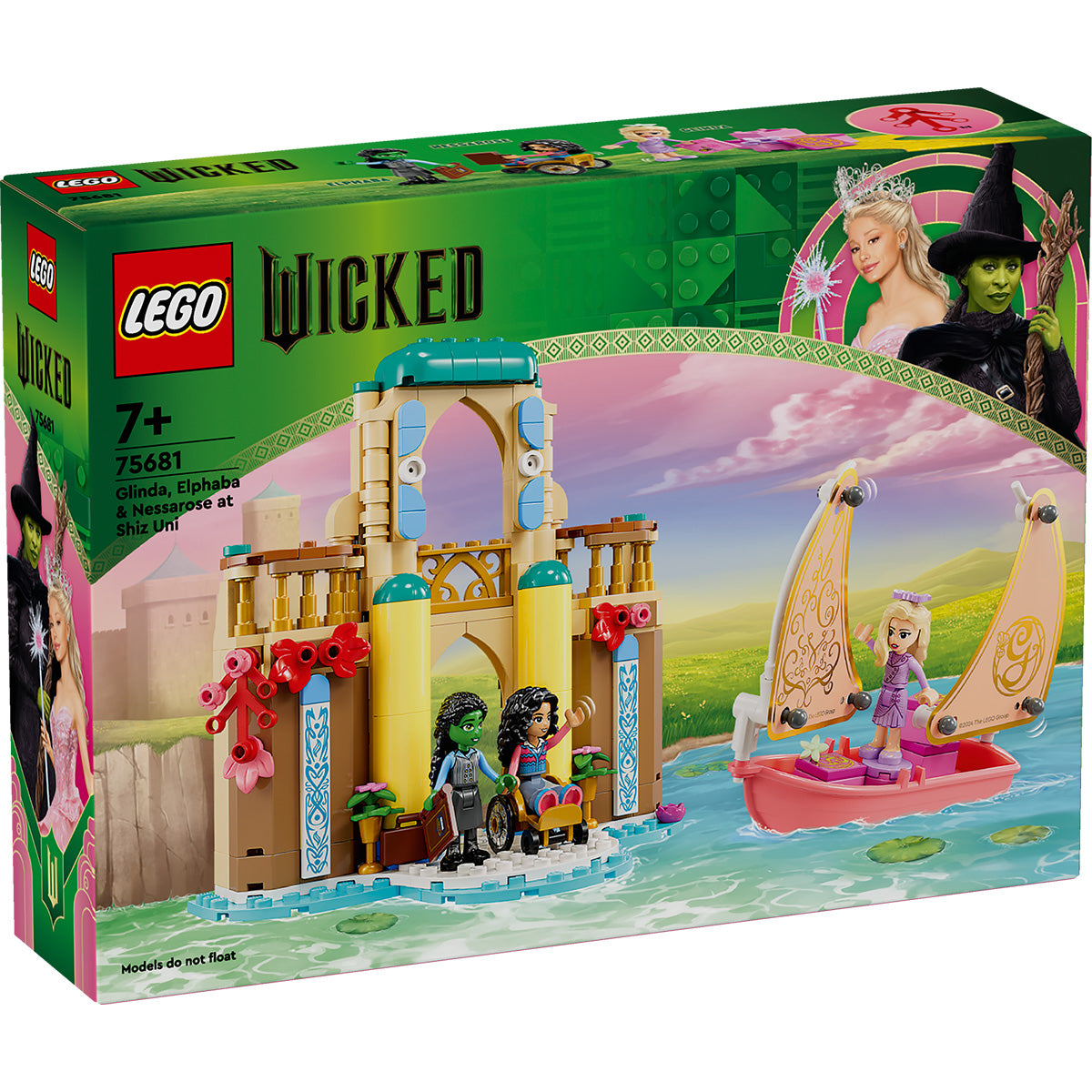 GLINDA, ELPHABA SI NESSAROSE LA UNIVERSITATEA SHIZ - LEGO WICKED (75681)