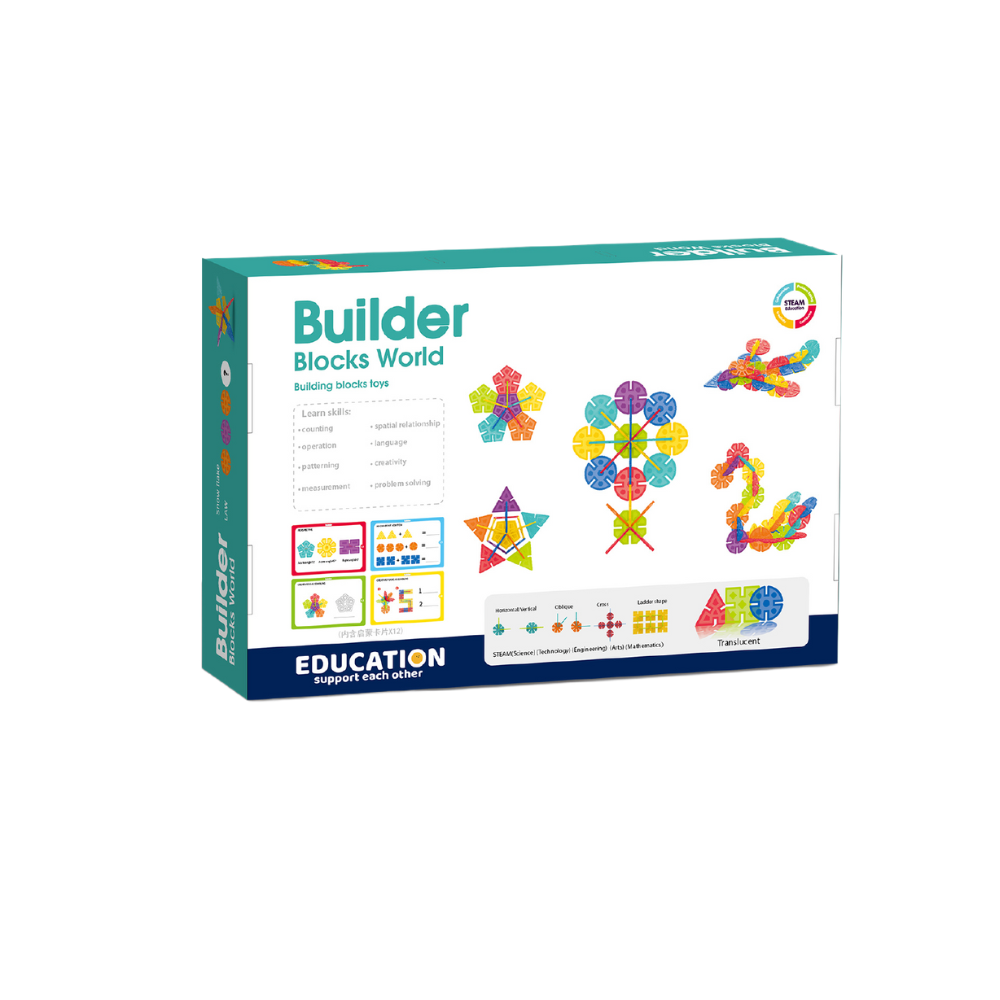 SET DE CONSTRUCTIE STEAM - FULGI DE ZAPADA (112 PIESE) - BUFNITEL (188-631)