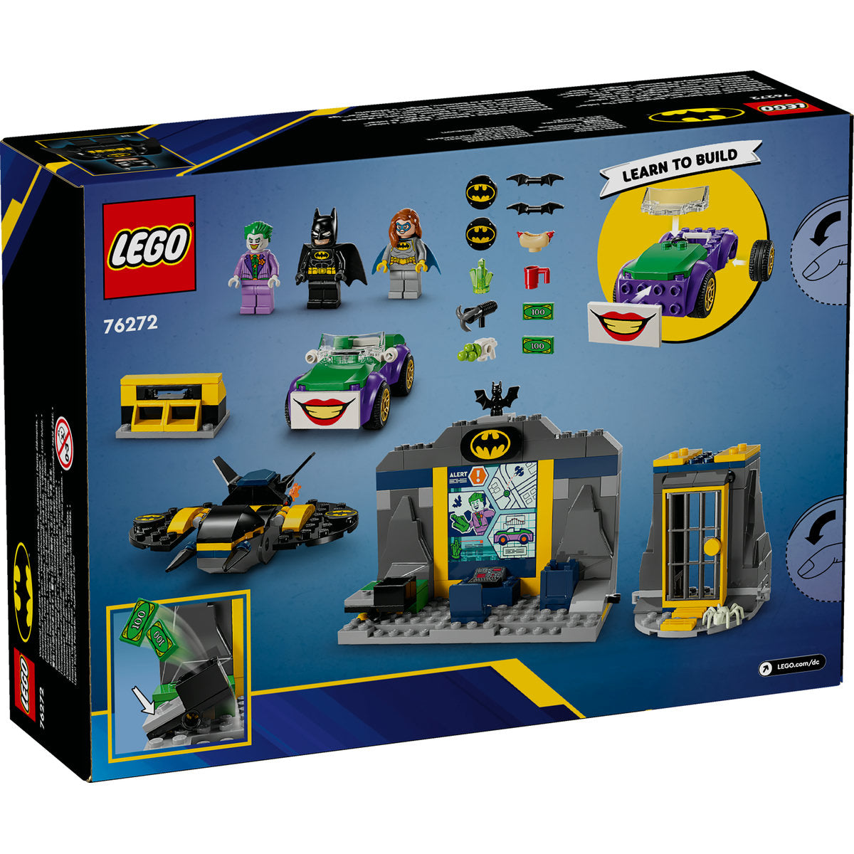 BATCAVE™ CU BATMAN™, BATGIRL™ SI JOKER™ - LEGO DC SUPER HEROES (76272)