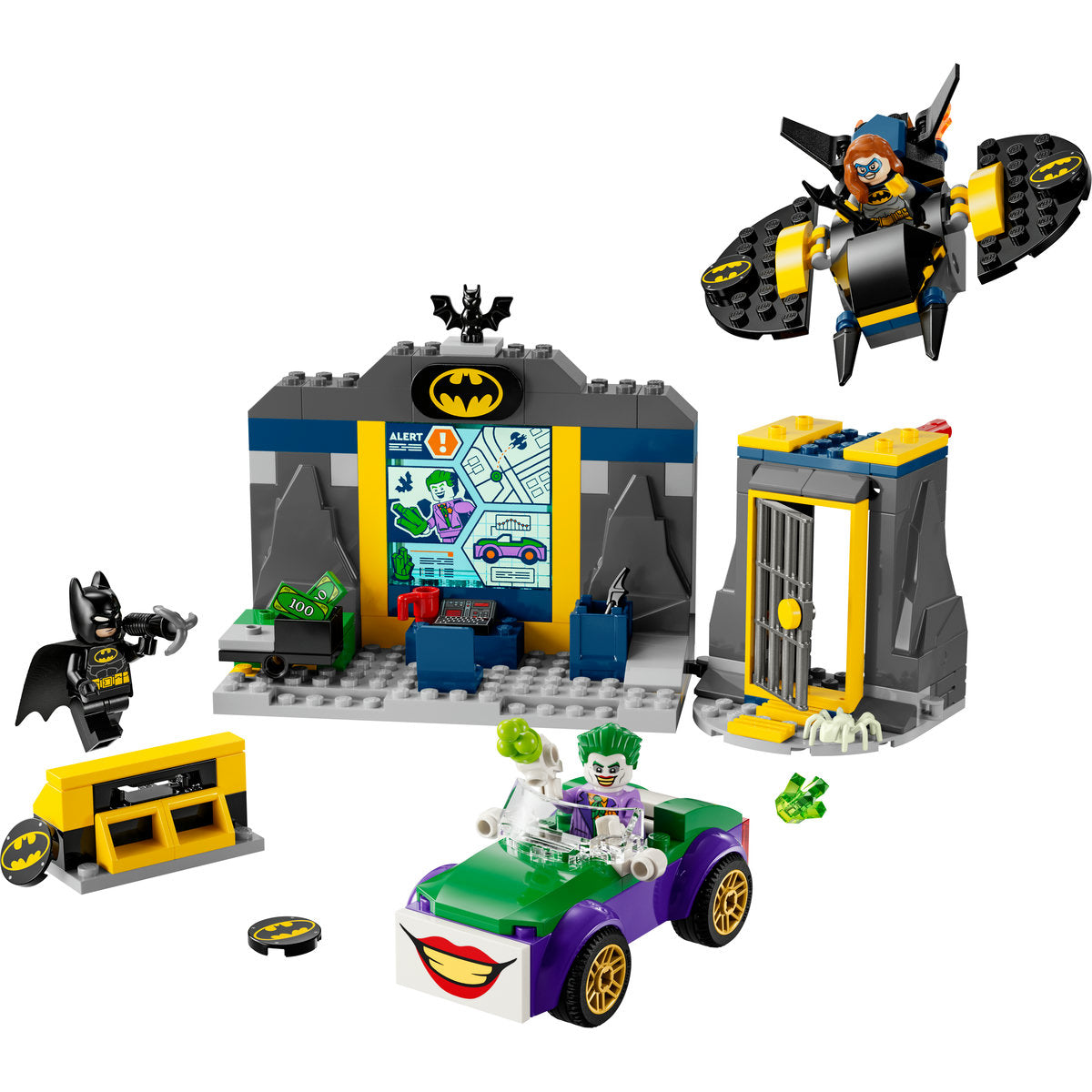 BATCAVE™ CU BATMAN™, BATGIRL™ SI JOKER™ - LEGO DC SUPER HEROES (76272)