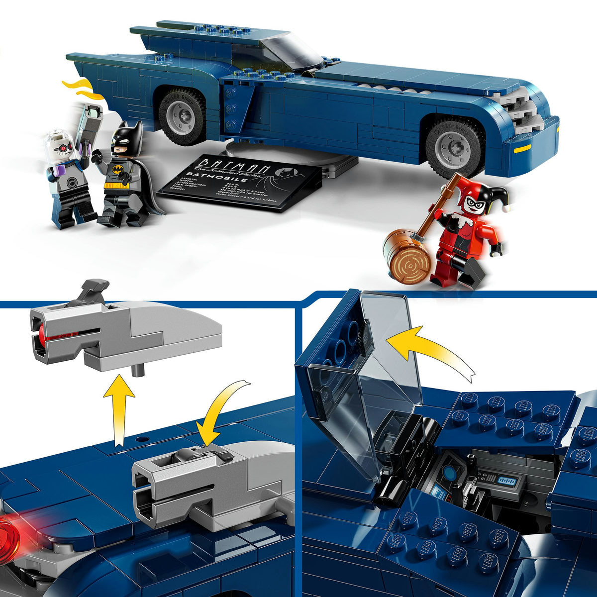 BATMAN™ CU  BATMOBILE™ VS HARLEY QUINN™ SI MR. FREEZE™ - LEGO DC SUPER HEROES (76274)